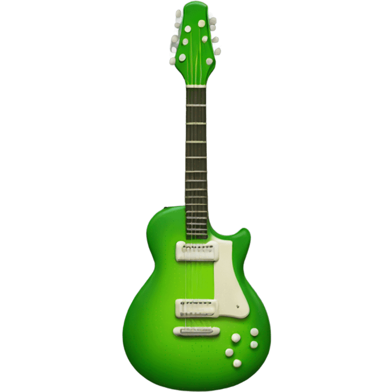 green guitar emoji