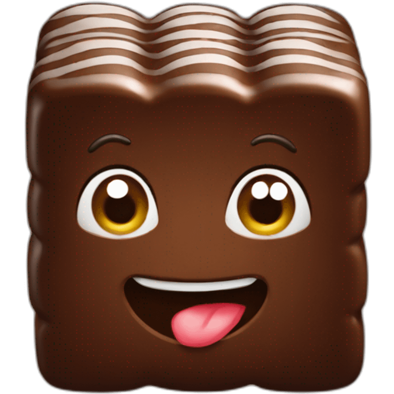 block Schokolade emoji