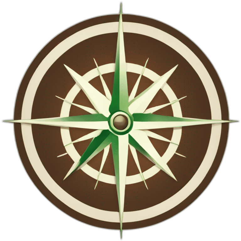 compass app logo emoji