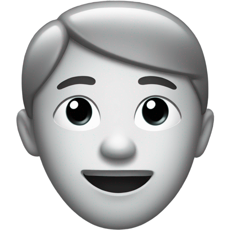 Black AmBully with small spot on his chin emoji