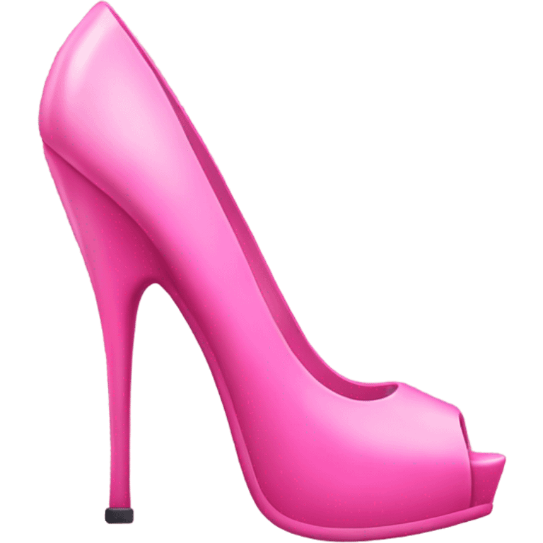 pink high heel emoji