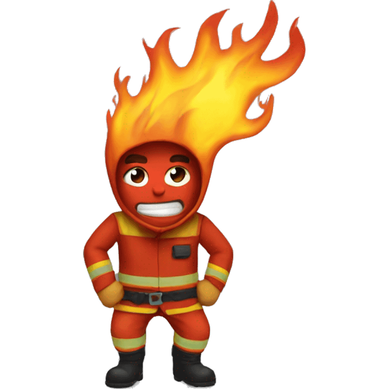 Fire guy  emoji