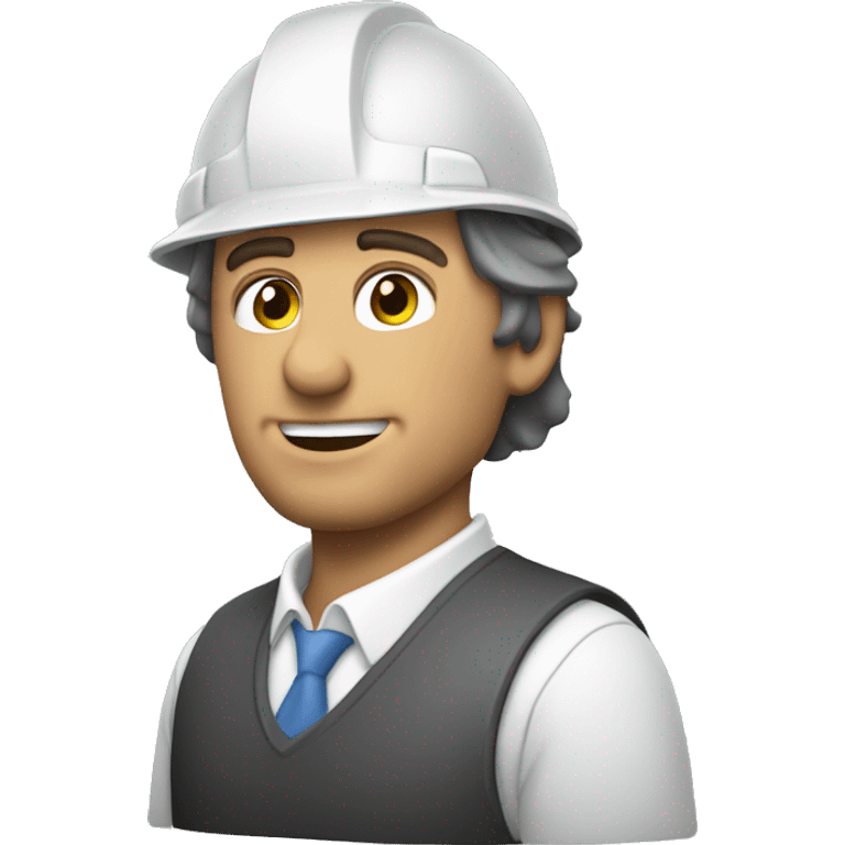 Robert Habeck with builder helmet emoji