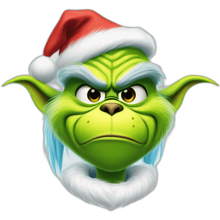 The Grinch and the Panthers jersey  emoji