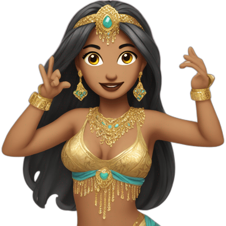 Bellydancer emoji