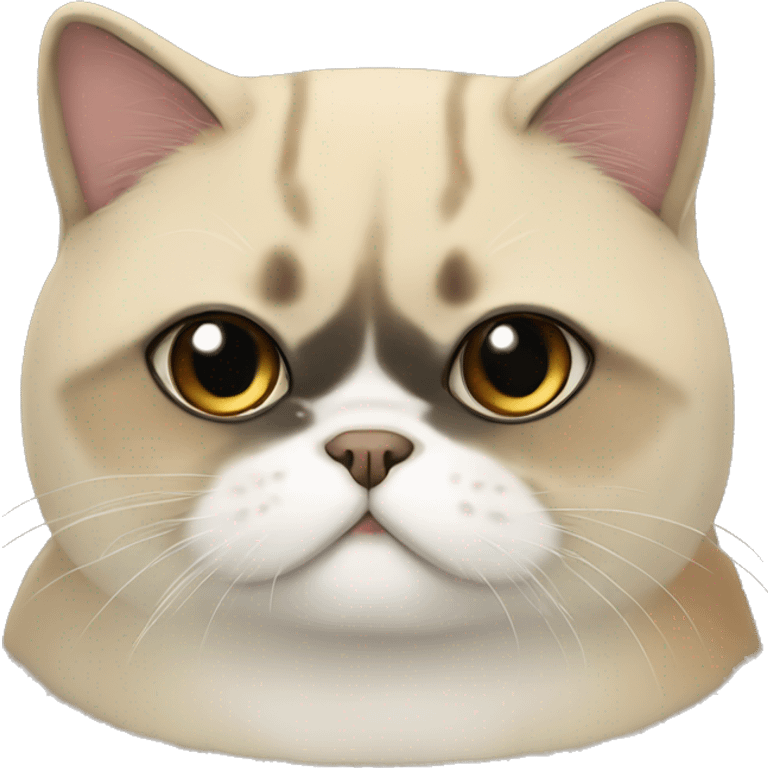 Exotic shorthair emoji