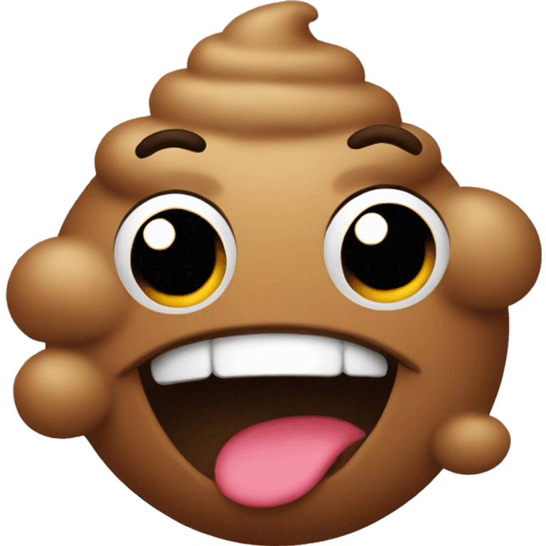 Funny poop emoji emoji