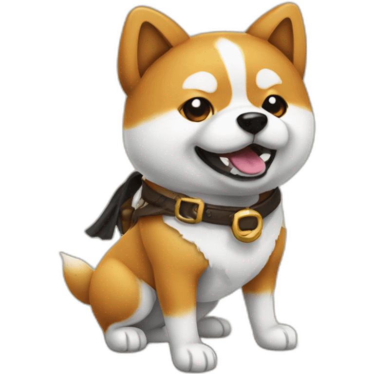 shiba inu pirate emoji