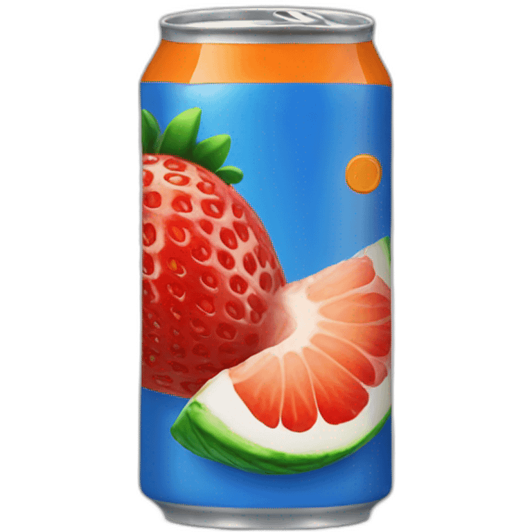 Fanta fraise emoji