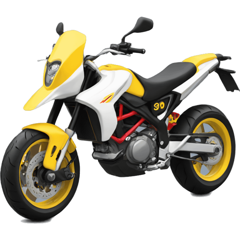 Supermoto bike emoji