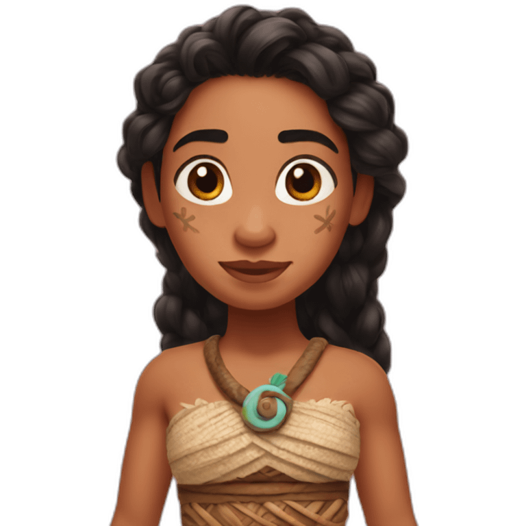 Moana emoji