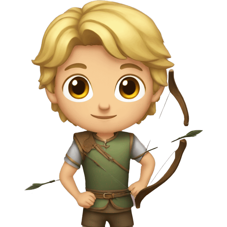 Young archer emoji