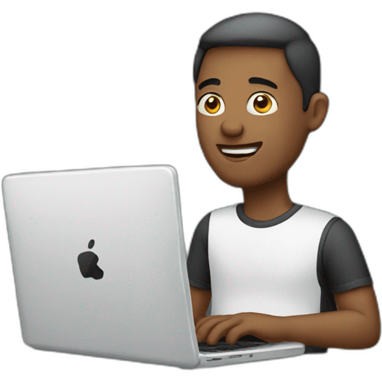 guy with laptop emoji