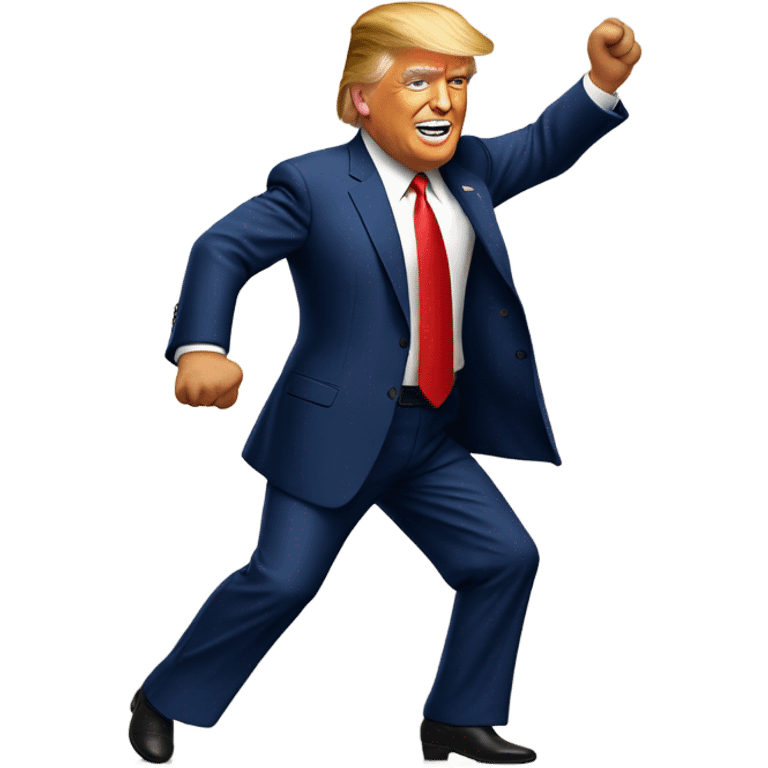 Donald trump dancing emoji