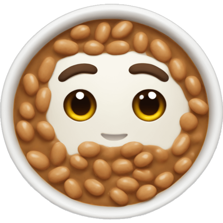 Bean dip emoji