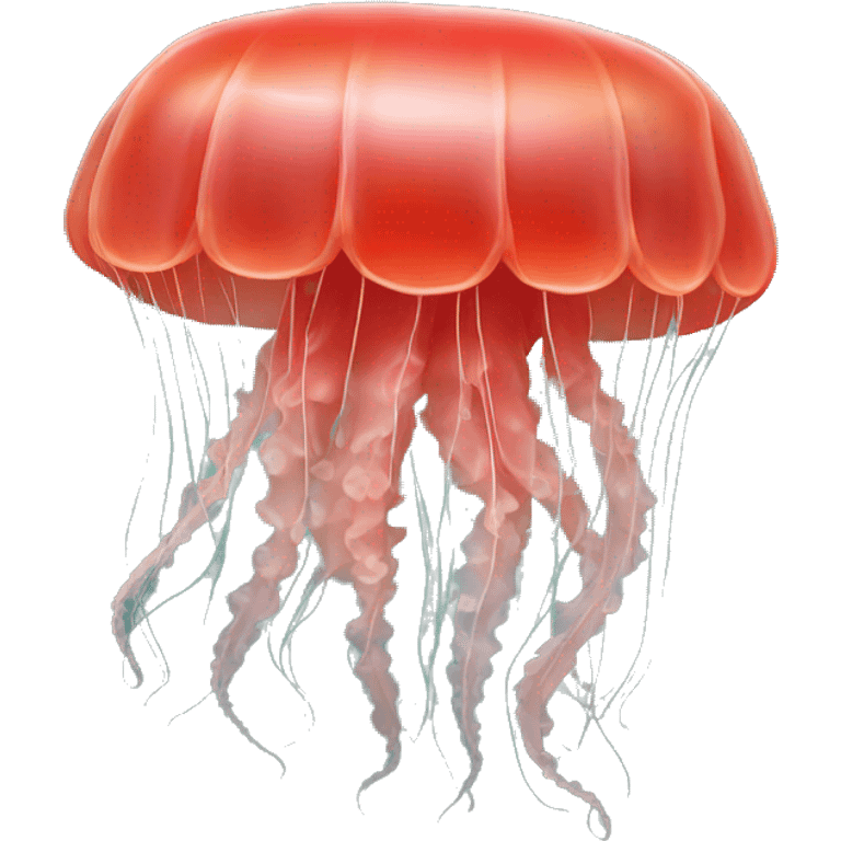 Jellyfish red  emoji