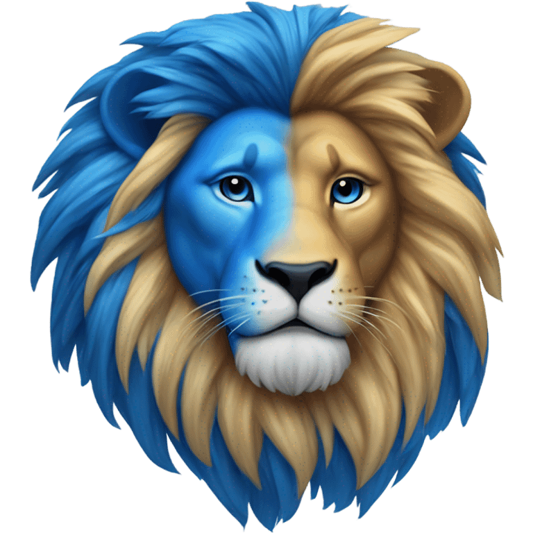 Honolulu blue lion emoji