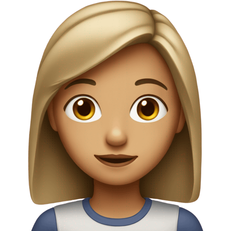 A girl  emoji