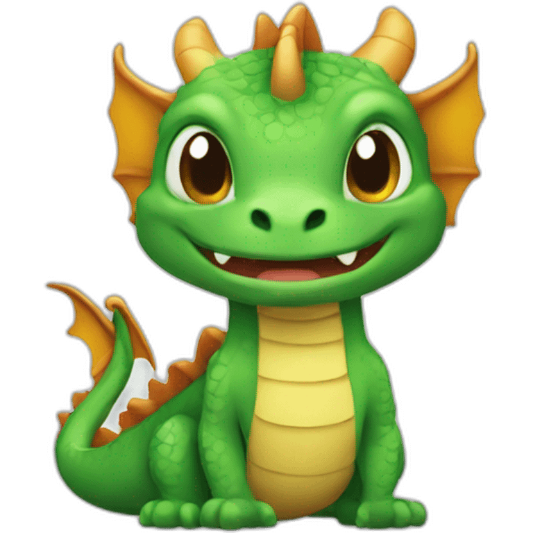 Dragon mignon emoji