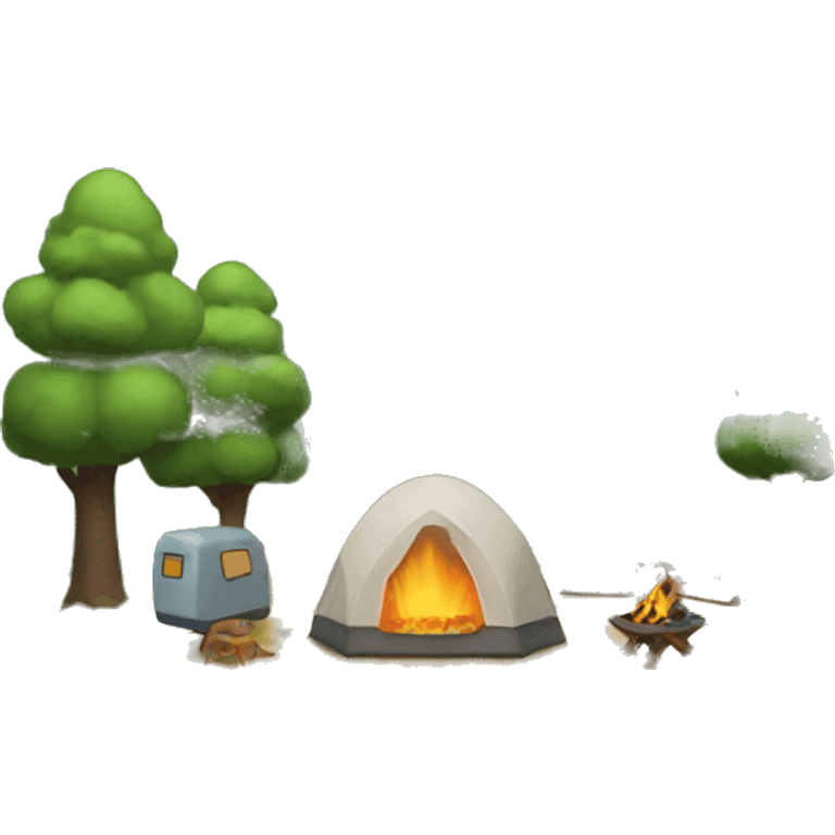 campground emoji