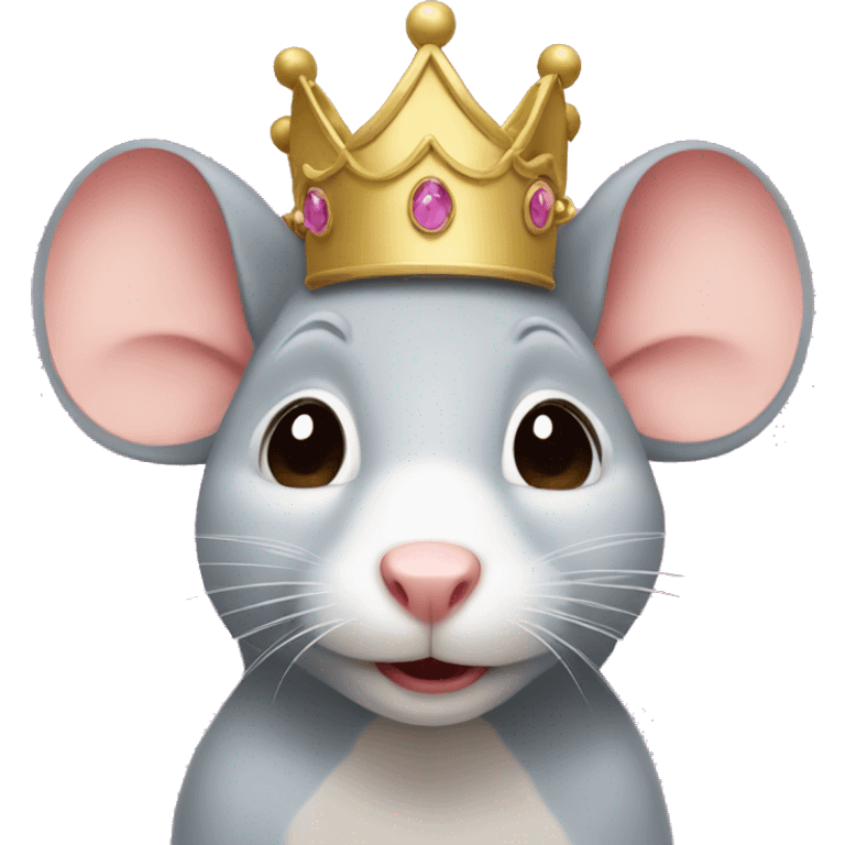 Princess rat emoji