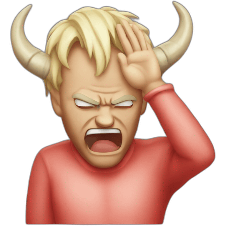 Devil Facepalm emoji