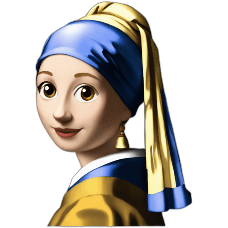 Vermeer as a graph node emoji