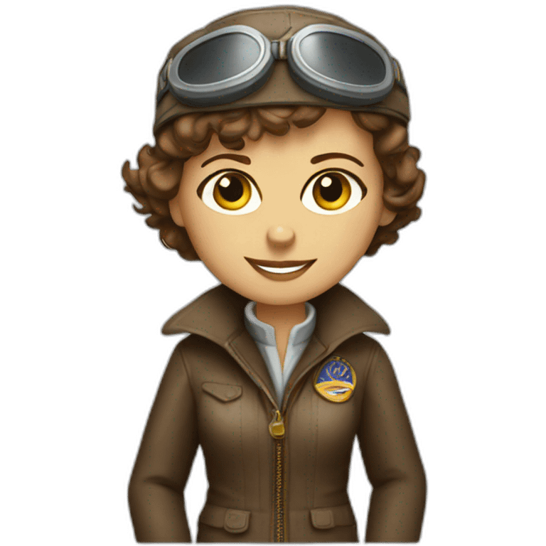 amelia earhart emoji