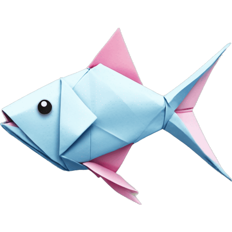 origami fish emoji