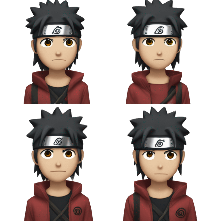 Naruto as an akutsuki member emoji