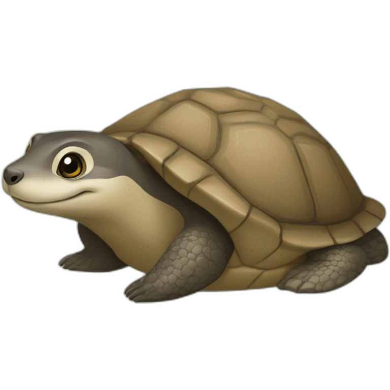 Tortue et loutre emoji