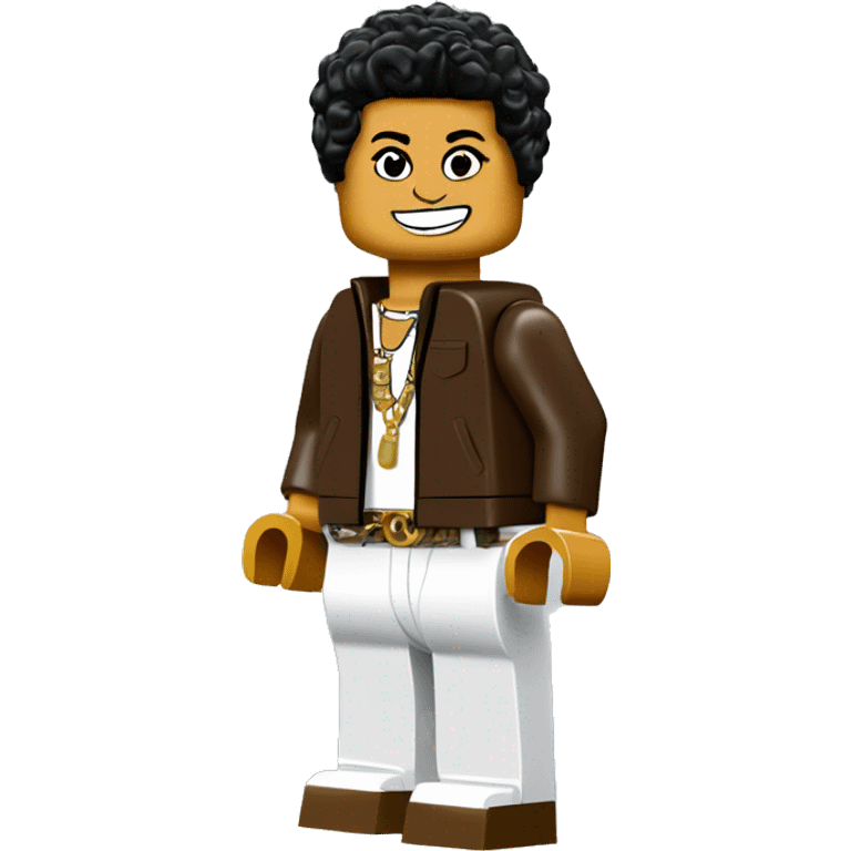 BRUNO MARS lego full body emoji