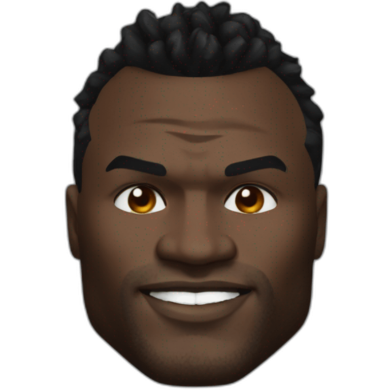 Francis Ngannou emoji