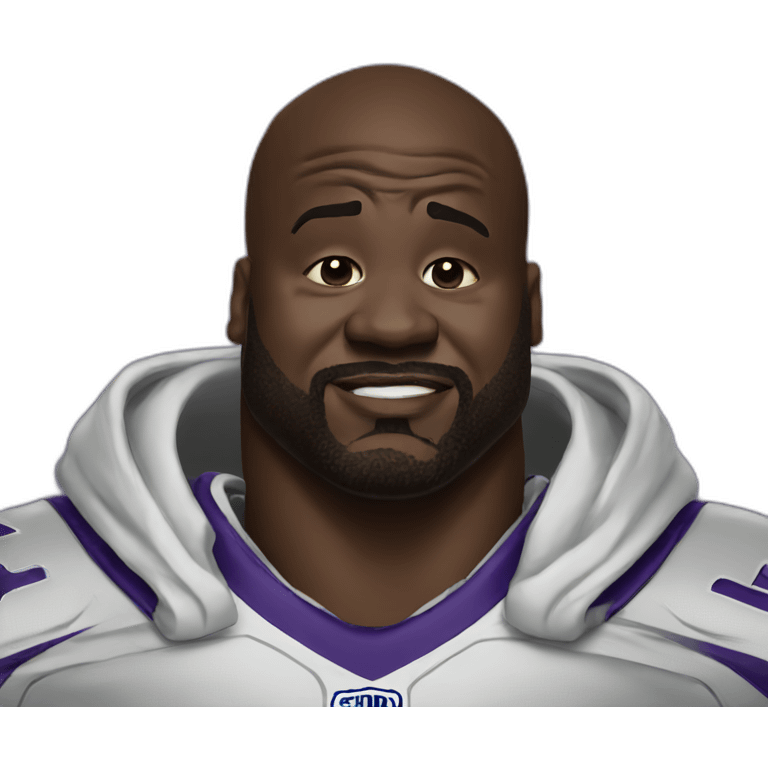 Shaq crying emoji