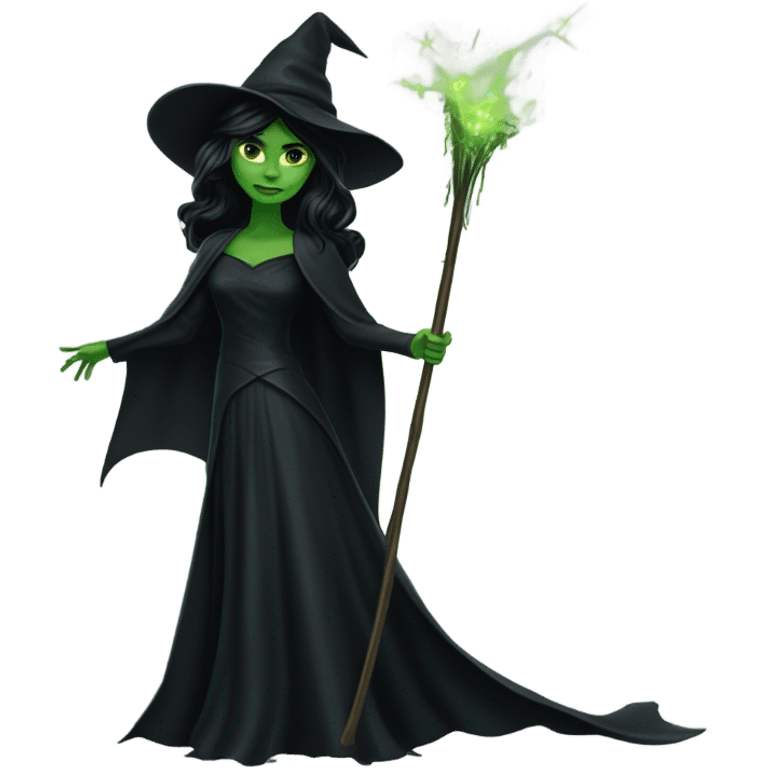 Elphaba from wicked emoji