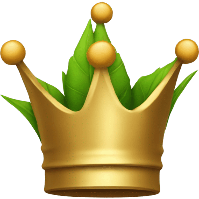 Grow on it a crown emoji