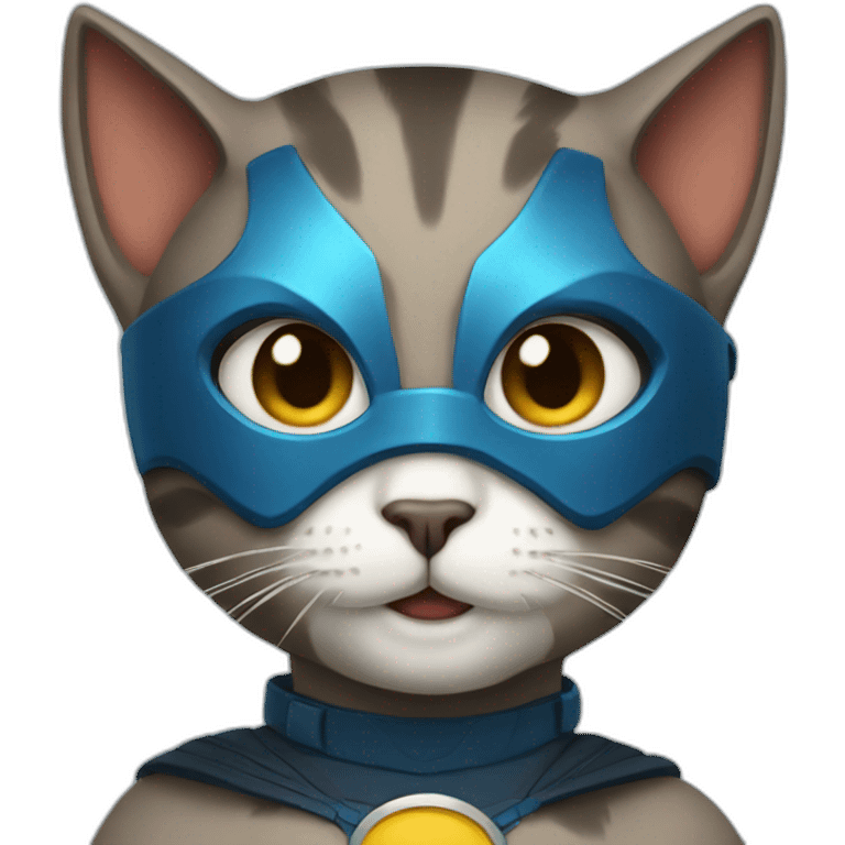 cat superhero emoji