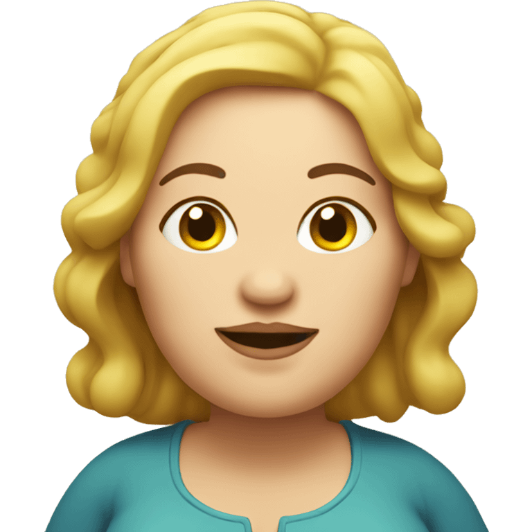 Fat lady emoji