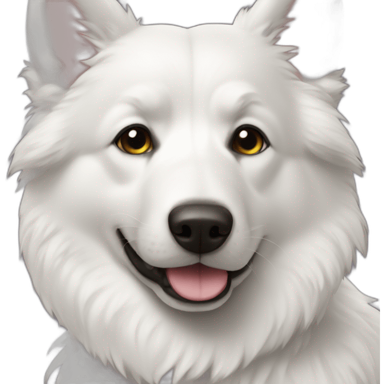 berger blanc suisse emoji