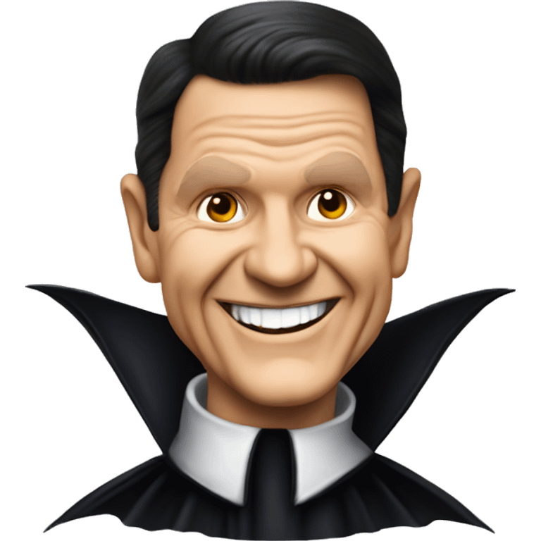 Vampire Kenneth Copeland smiling  emoji