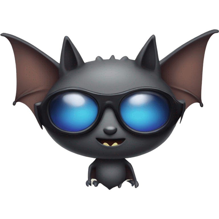 bat with alien sunglasses emoji