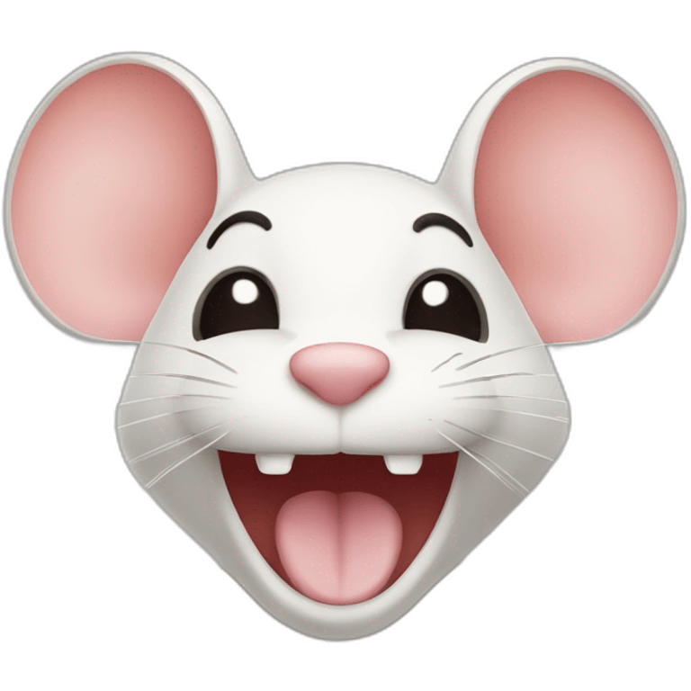 Smile mouse emoji