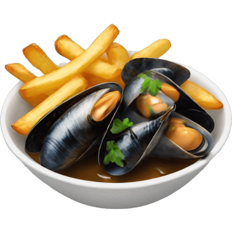 moules frites emoji