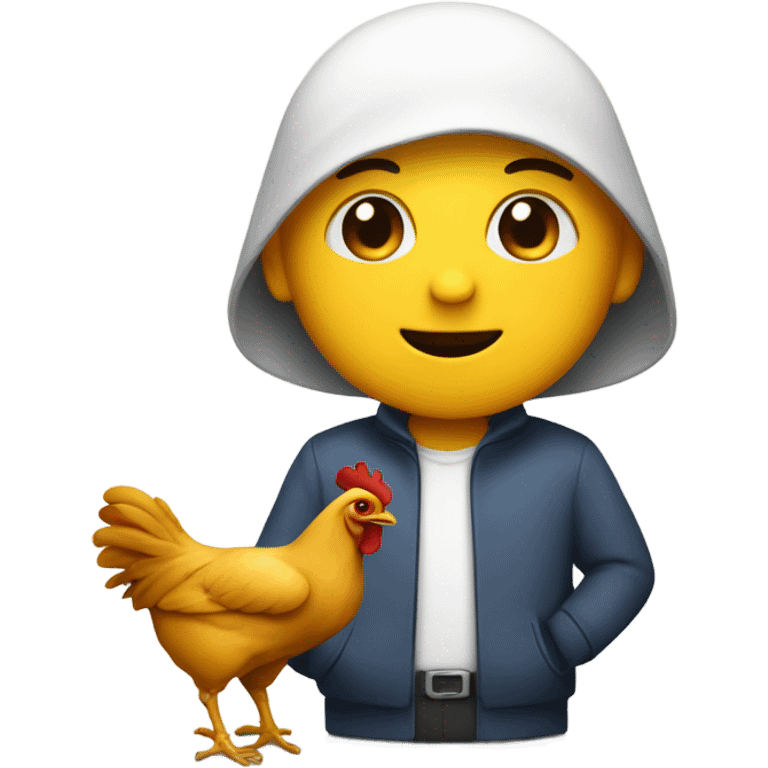 ippi with chicken emoji