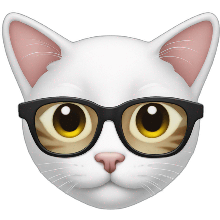 cat glasses emoji