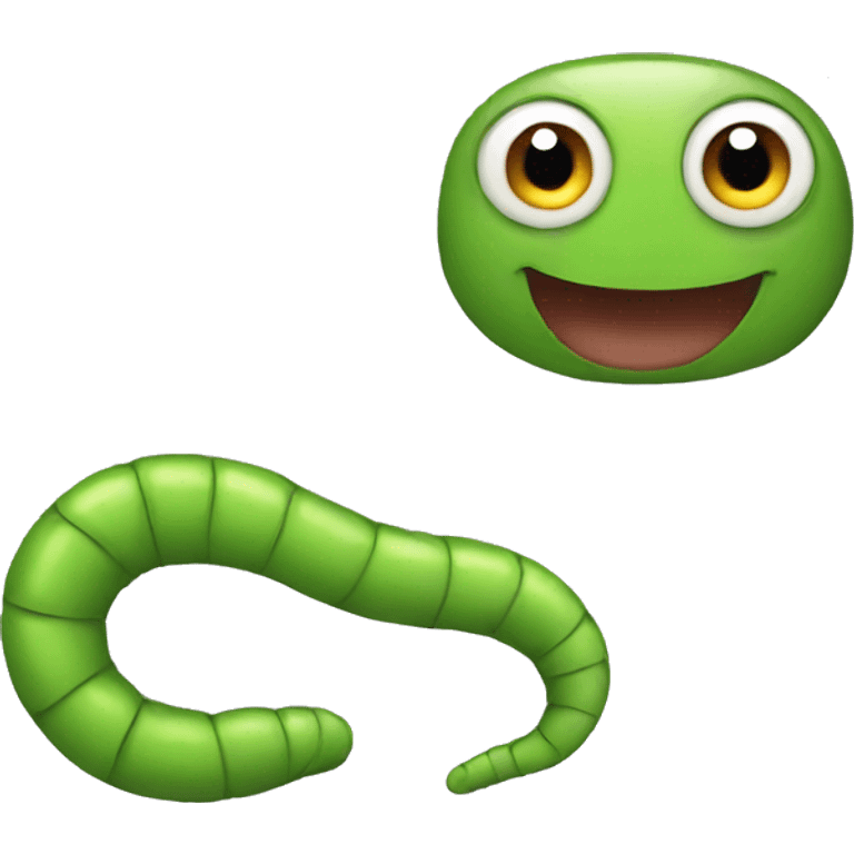 worm emoji