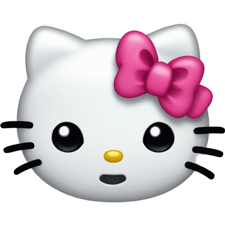 hello kitty head emoji