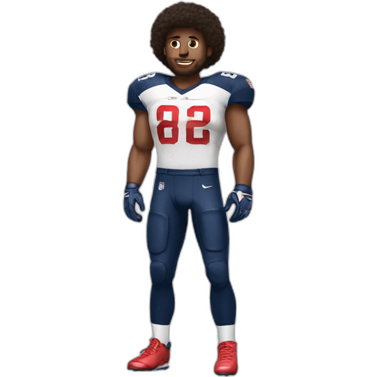 american footballer's jock emoji