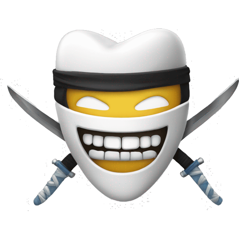 Tooth ninja emoji