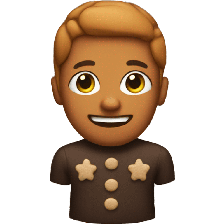 gingerbread but gay and sassy emoji